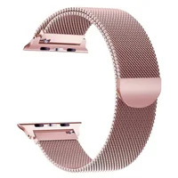 

Stainless Steel For Apple Watch Band 42mm 38mm 44mm 40mm, Watch Bands Milanese Loop for iWatch Series 4 3 2 1