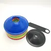 High Quality Thicken Plastic Sports Cones Set Speed Agility Training Soccer Cones with Removable Stand