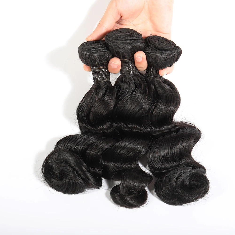 

Bliss Emerald 3 IN 1 Factory Price 100% Human Hai Loose Waver Virgin Brazilian Hair, N/a