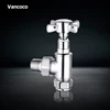 Vancoco YK212P-J polished chrome cross handle non return heater radiator valve control