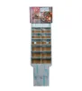 Creative colorful 4 shelf cell floor standing display for retail in the supermarket or stores for books, gifts, face masks