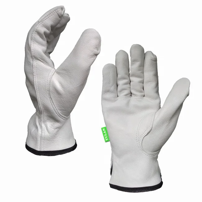 
Yulan LC606A Goat Grain Leather Assembly Driving Gloves for Hand Safety 