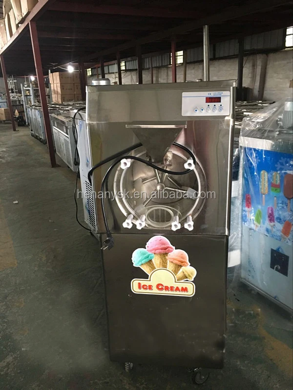 220v 50hz  ICM-38S Commercial Vertical Hard Carpigiani ice cream maker machine 4HP compressor