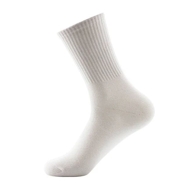 
high quality wholesale custom cotton pure color black white grey men short business socks custom oem sock designer socks 