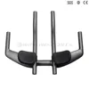 Full Carbon TT handlebar Time Trial Handlebar Track Bike Parts internal handlebar tt bar+bar ends
