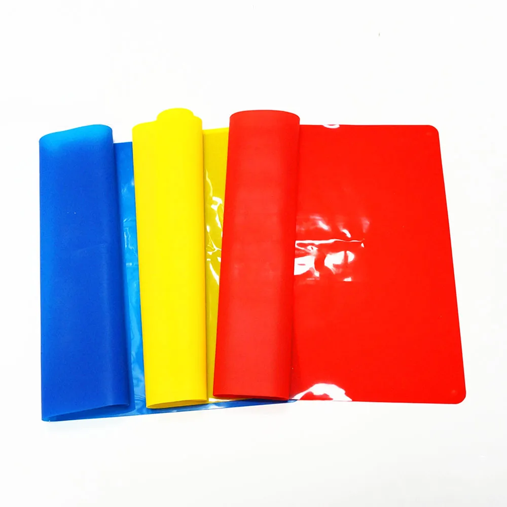 Transparent Protective Clean Sticky Silicone Foam Rubber Roller Sheet