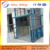 1 ton/2 tons/3 tons Hydraulic Guide Rail Chain Lift/Lift Platform