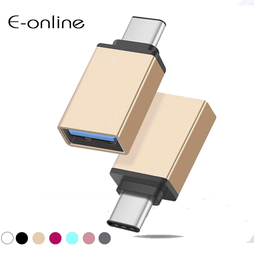 

EONLINE USB Type C USB 3.1 OTG for Xiaomi MI4C Macbook Nexus 5X 6p USB Type C OTG Adapter Data Snyc Charging Cable Type-C USB-C
