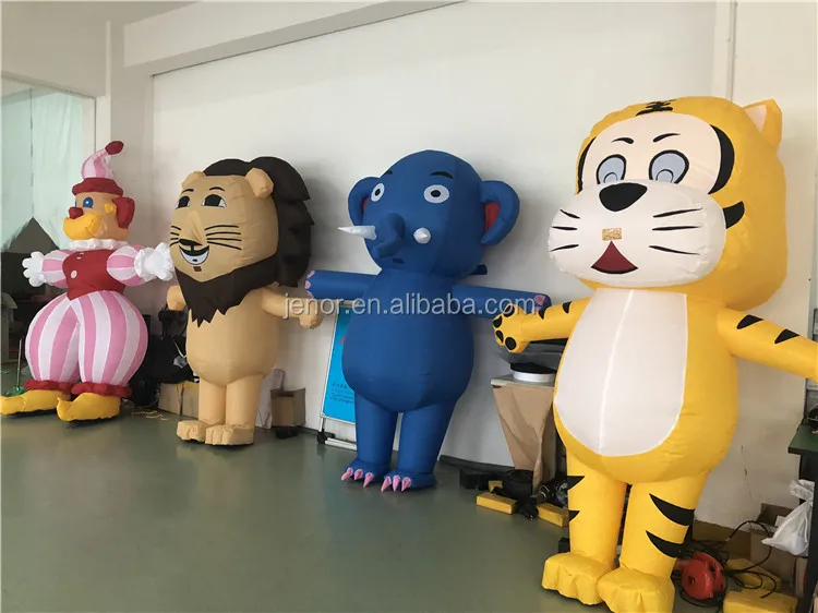 Inflatable Lion Costume. 