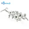 Flower sewing patch embroidery flower shape on patch jeans dress applique craft