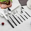 Online shopping Singapore tableware for restaurants prices mirror or matte black dinnerware set