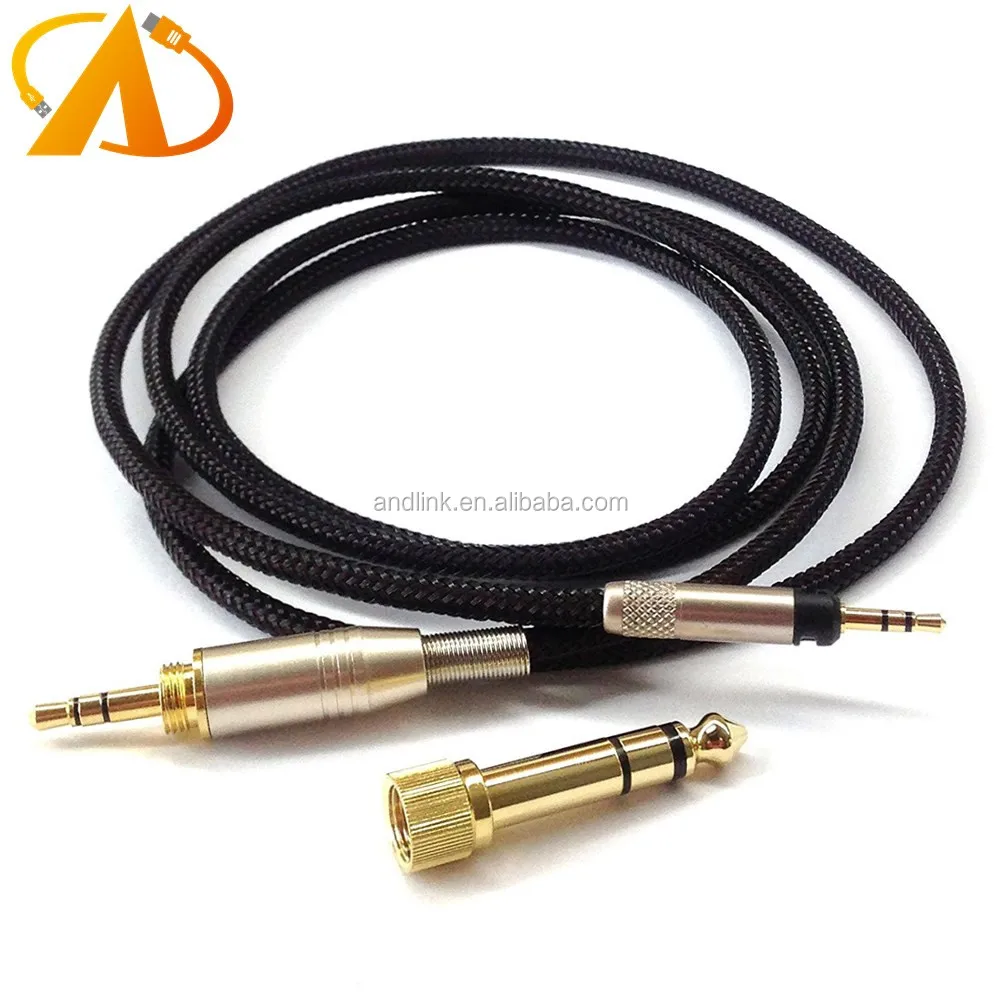 

Replacement Audio upgrade Cable For B0se Quiet Comfort 25 QC25 AE2 AE2i AE2w Headphone, Black