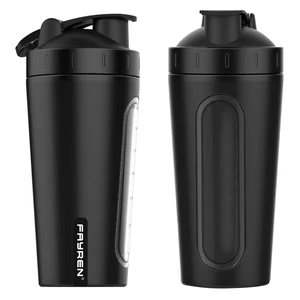 Image of Fayren double wall 304 stainless steel personalized design custom Phthalate-Free 500 ml sport shaker water bottle