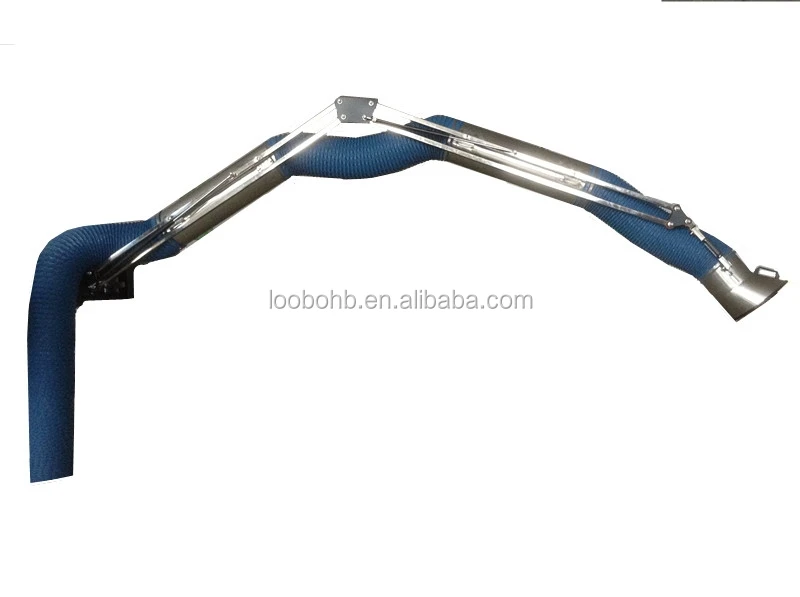 
High quality self-supporting flexible hoses/welding fume extraction arm/fume collector hose 