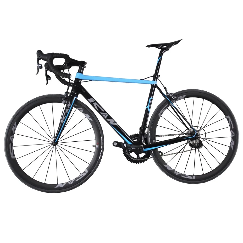 Super Light Road Bike 700c Carbon Complete Road Bike Ac066 Only 6.6kg