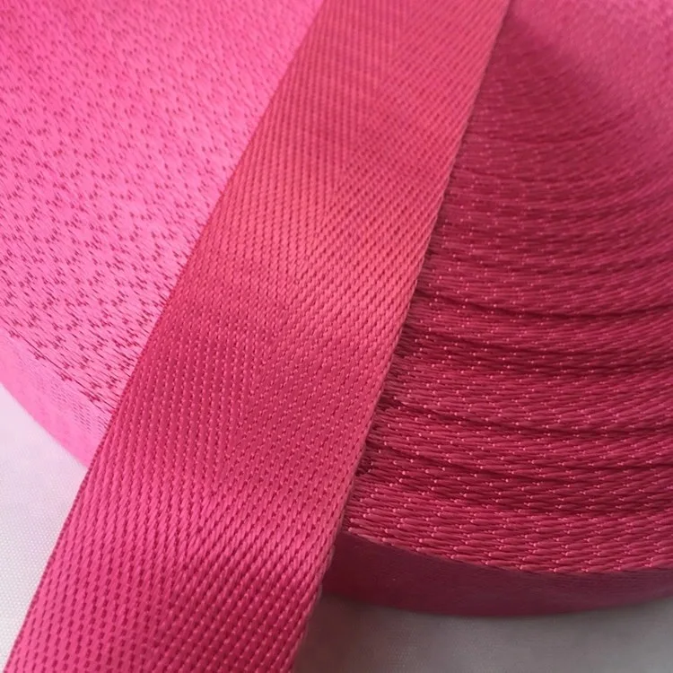 

Herringbone Polyester Belt Woven Bag Accessories Strap Nylon Webbing For Buckle Bag, Black/white/ customized colors