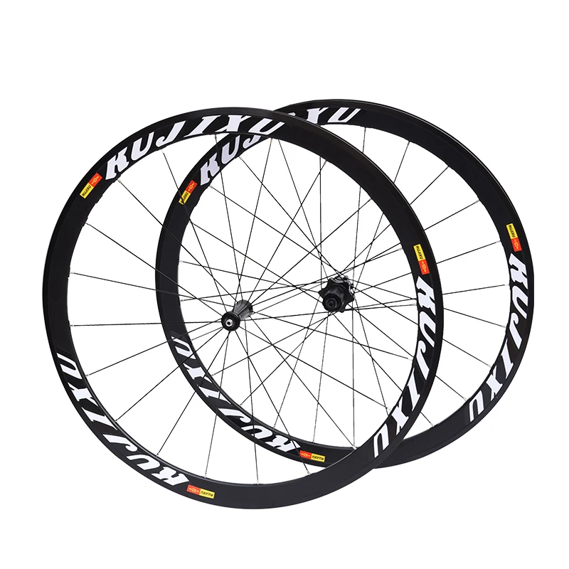

RUJIXU ultra light 700C road bike wheelset broken wind sealed bearing wheel set V brake 40mm rim bicycle wheels 120 ring, Request