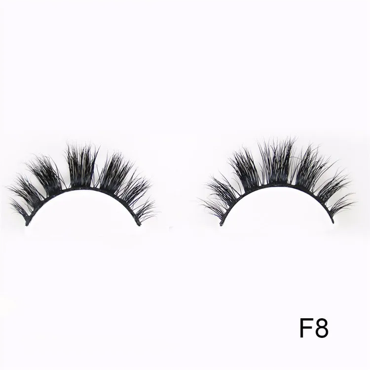 

Wholesale manufacture 100 % Handmade lashes 3D mink eyelashes, Black or as customer's request