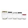 Hot selling 18ml 25ml 35ml 50ml 60ml 75ml 150ml 100g 195ml 200ml 240ml 350ml 450ml 500ml 1000ml glass jar storage jam