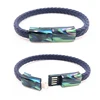 2019 New Design I Phone Type C Usb Charging Data Real leather Bracelet Charger Cable