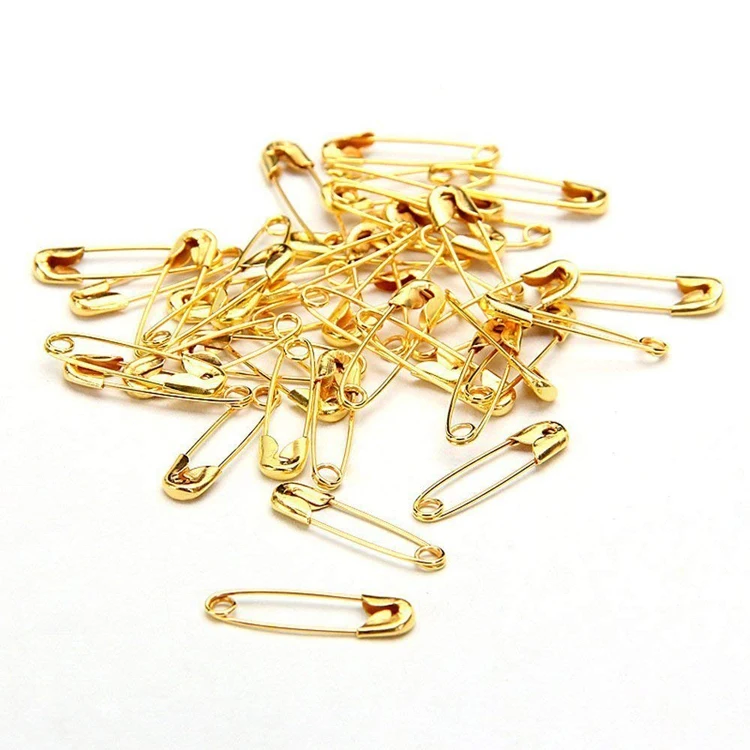 Popular For The Market Gold Pin Beads Small Baby Safety Pins Gold Small ...