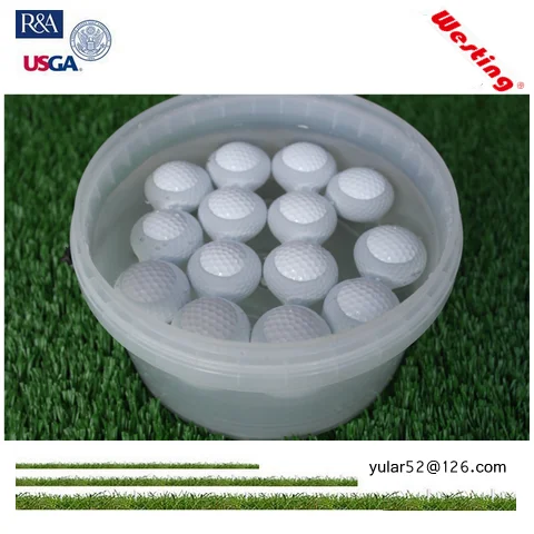 
Blank floating golf range ball white lake golf ball 