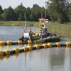 Orange Color PU Foam Filled Pipe Floats , Plastic Floating Foam Pipe Buoy Floats