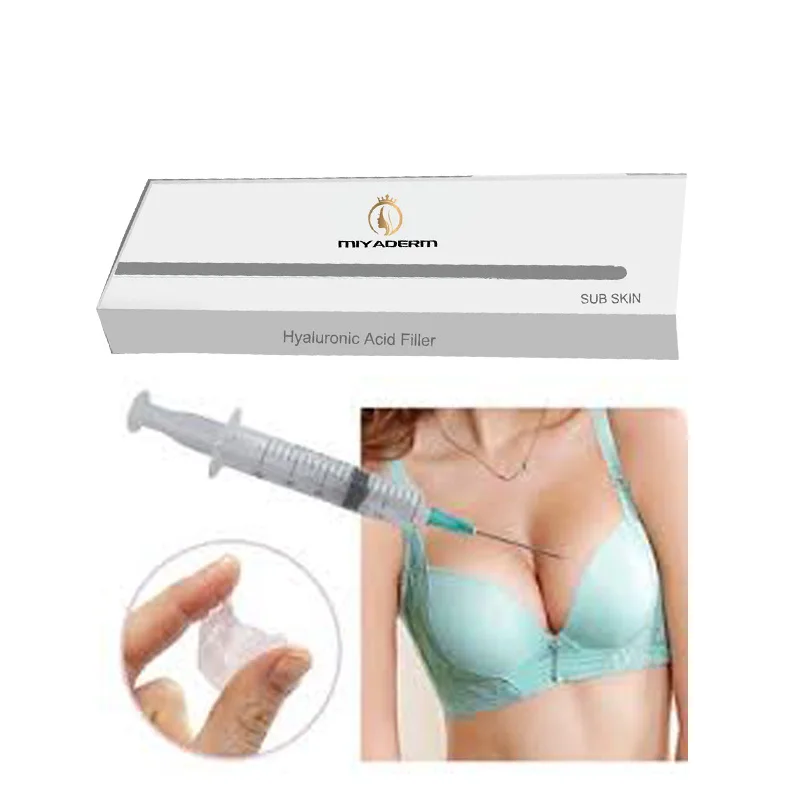 

Hot Selling cross linked sodium hyaluronic acid hyaluronate gel injections breast enhancers