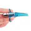 hand held battery powered silicone tongue lick G spot A spot clitoral stimulator pussy massage vibrator for women