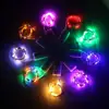 Quick shipping CR2032 Battery Copper Wire LED Micro Fairy String light for holiday decoration