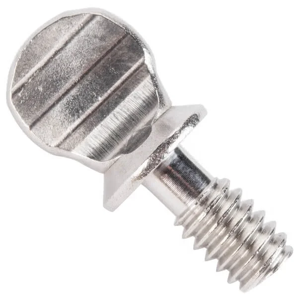 
OEM captive chrome spade head knurled decorative stainless/brass anodized m2/m3/m8 thumb screws for wood 