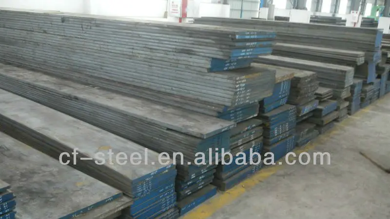 cold work tool steel AISI D2 mould steel Din 1 . 2379 metal in stock for mold base