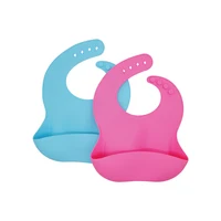 

Wholesale Waterproof Silicone baby bibs,wearable soft silicone baby bib