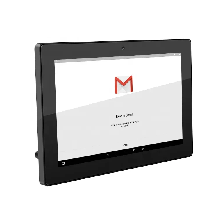 

24/7 Tablet POE RJ45 Flush Wall Mount Android Tablet, White/ black