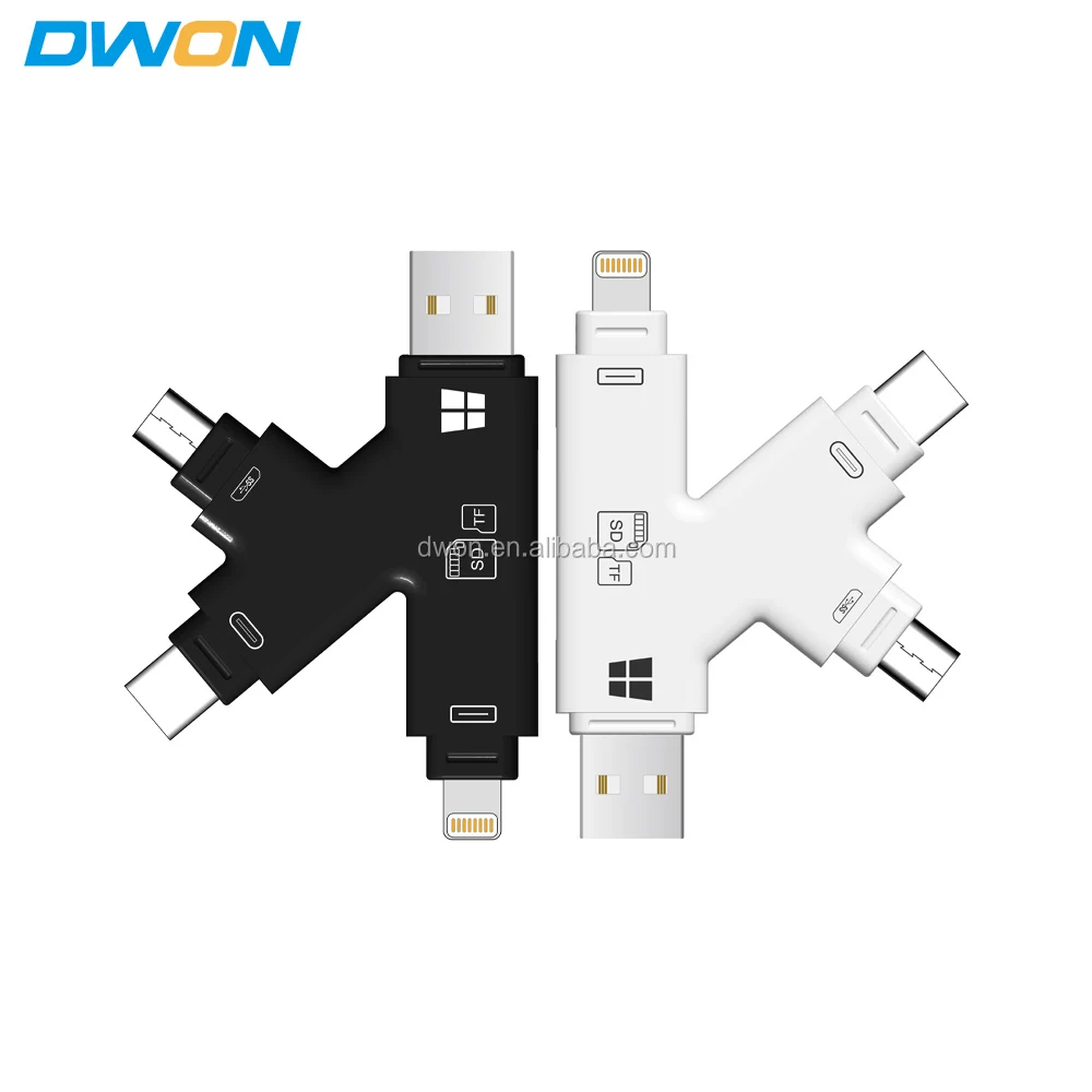 card reader otg 4 in 1 otg type-c sd reader - ANKUX.COM