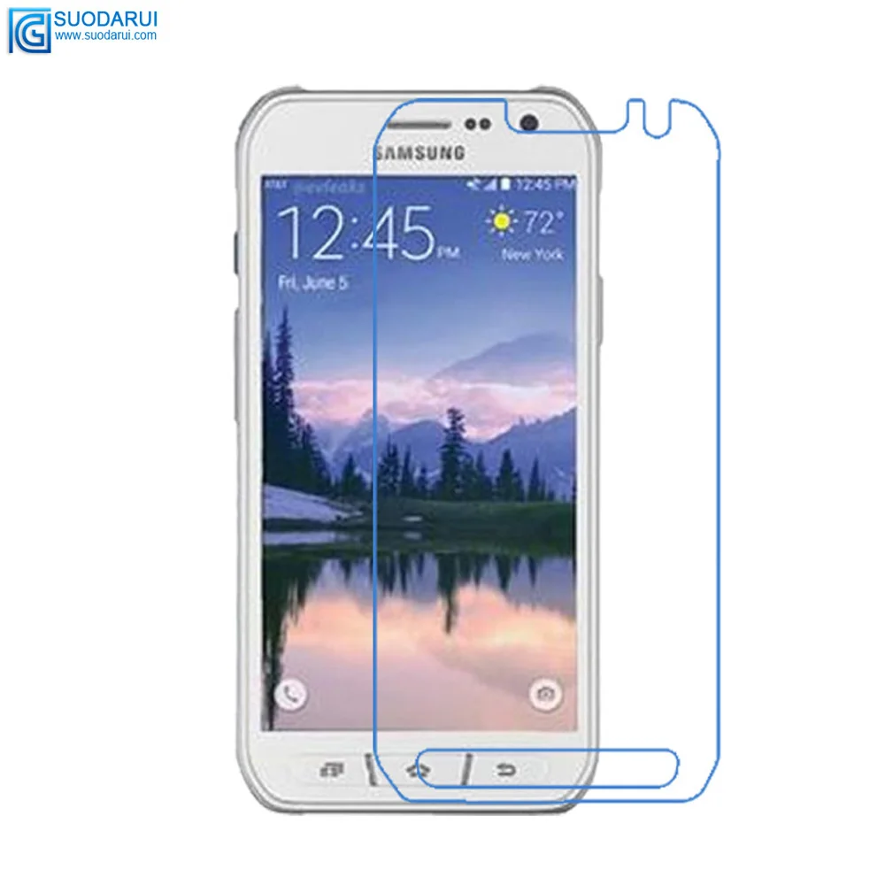 Tempered Glass Screen Protector for SamsungGalaxy S6 Active S6 Edge 9H 2.5D 0.26mm HD Transparent Film