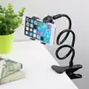 Universal flexible holder Arm Lazy Mobile Phone Stand Holder Flexible Bed Desk Table Clip Bracket For iphone for samsung smart