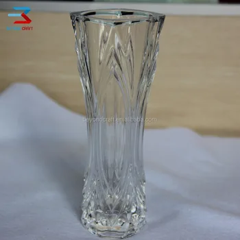 High Quality Crystal Glass Vase Crystal Glass Cheap Tall Glass Vases