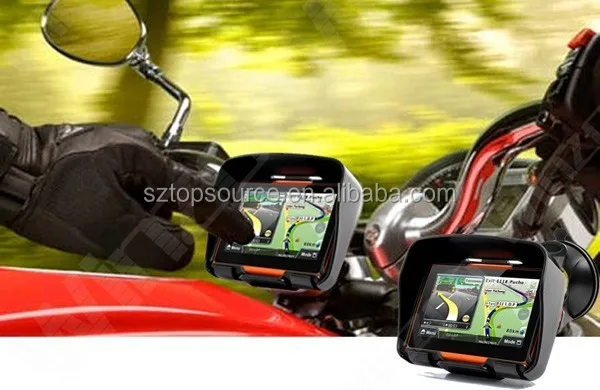 4.3inch moto navigation gps/ mini gps tracker for motorcycle For Pioneer