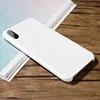 For iphone XR Case Phone Accessories Smooth Hand FeelingThree - edged Candy Color Silicone TPU Cover
