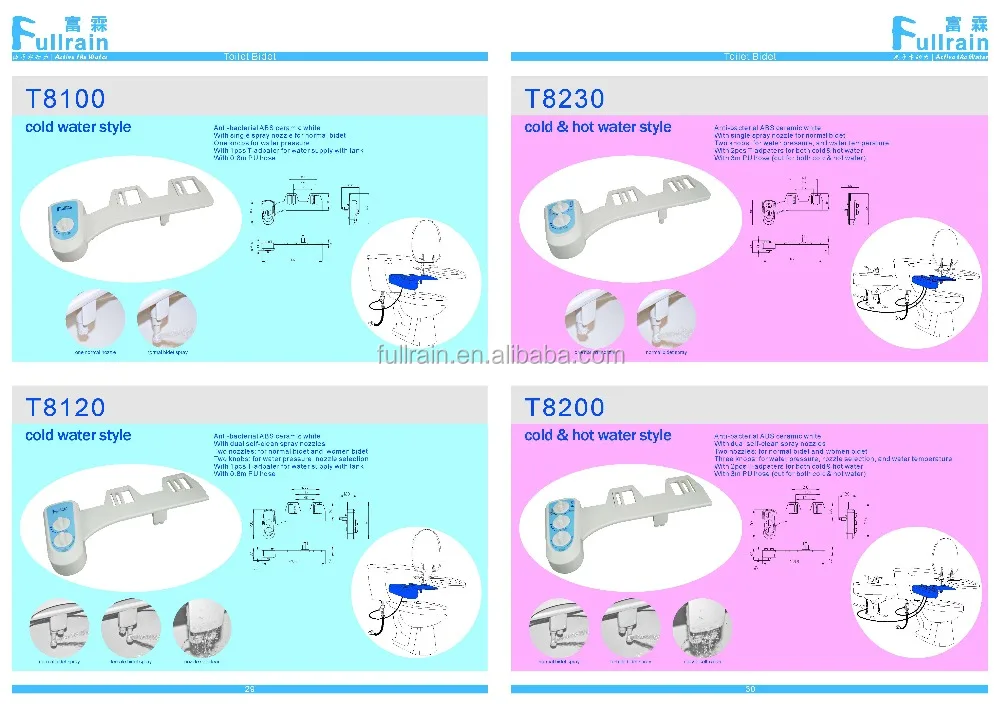 
Handheld Toilet Shattaf Bidet Head 