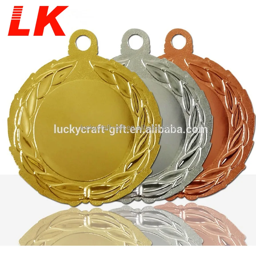 
high quality cheap metal engraved blank sports medal for sales 