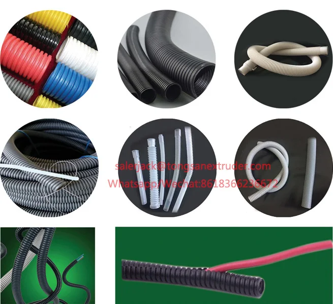 Corrugated Plastic Pipe Machine-Single Wall/Electric/Drainage/Shisha/hookah pipe production