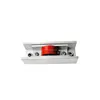 Glass window system window bottom roller with bearing