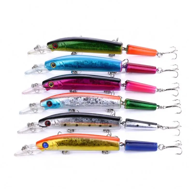 

Toplure swim bait shad Jointed Minnow Lures 14.5CM 15G Fishing Baits, 6 colors available/blank