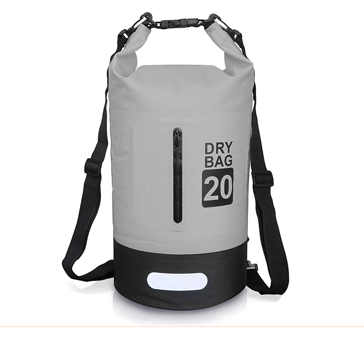 

Recycled Dry Bag Custom Waterproof Design PVC Dry Storage Bag for Diving Swimming