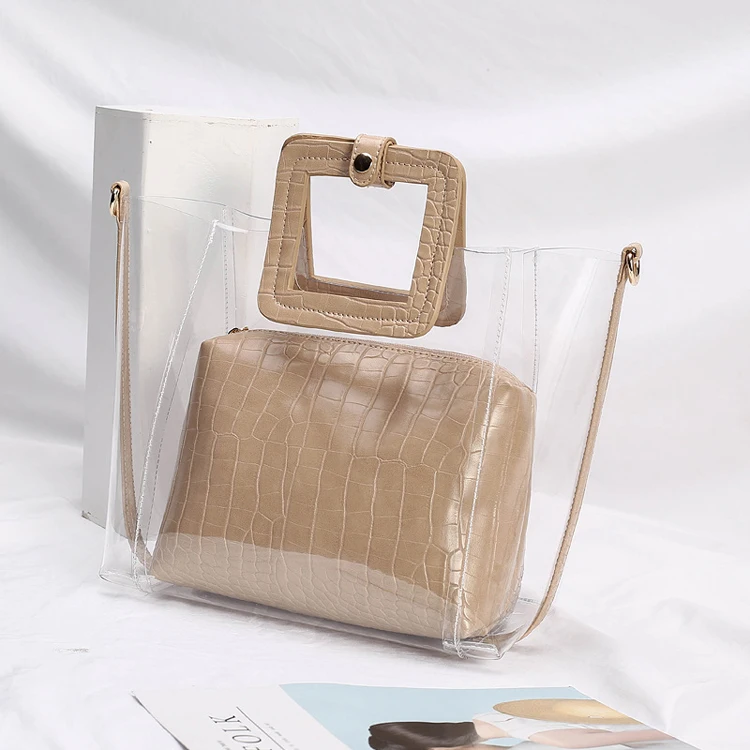 transparent ladies bag