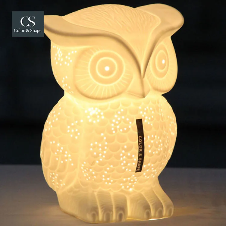 led Ceramic Night Decorative Switch Owl Lamp Owl Lamp Light Buy Light decorative Energy Saving Led onoff WdxBorCe