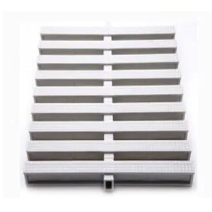 Factory swimming pool overflow grating
