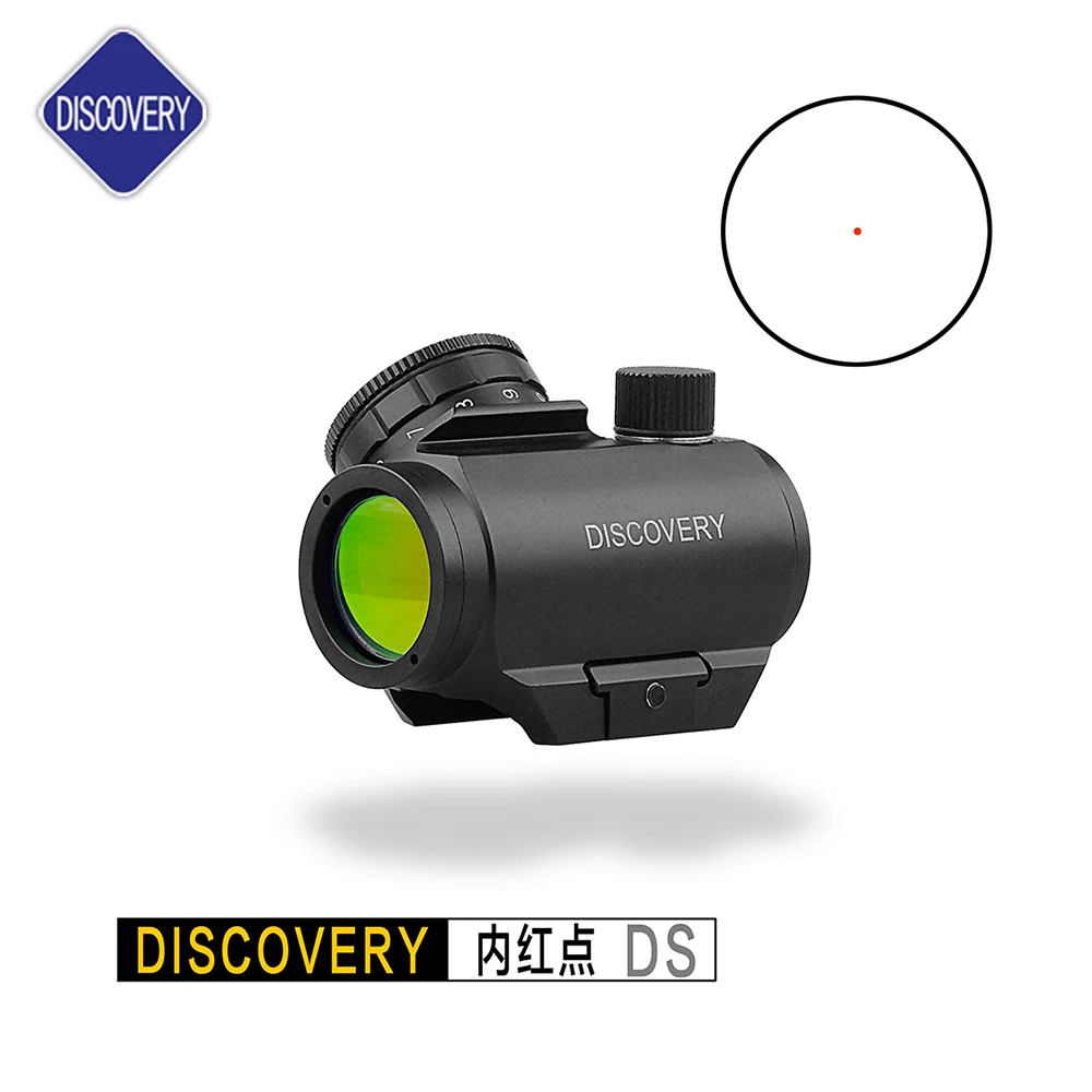 

Discovery Optics DISCOVERY-Q01 1X25 DS Red Dot Sight thermal sight, Anodized matte black